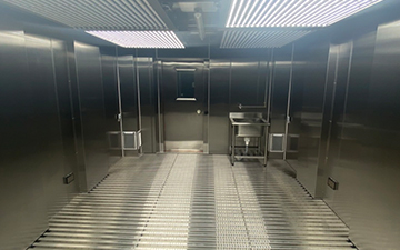 Precision temperature and humidity control room